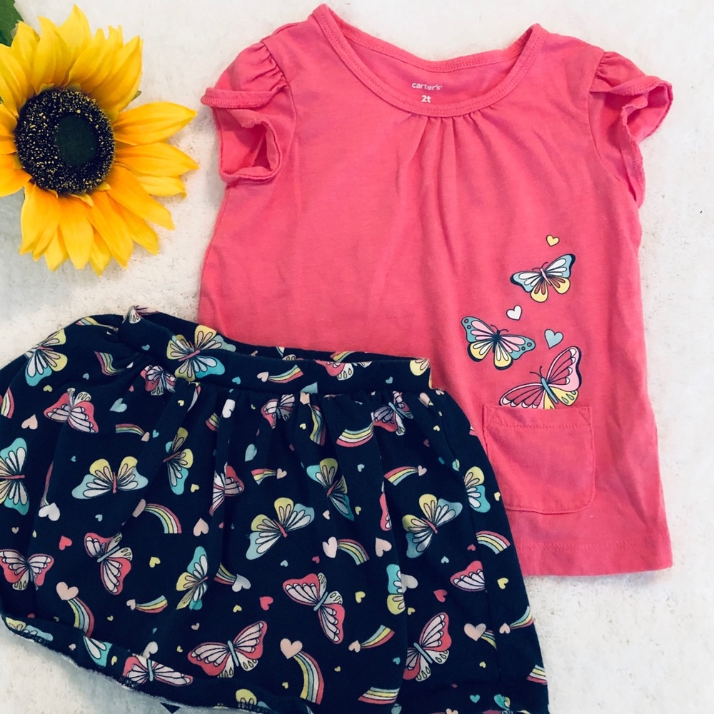 🌸Carter’s Skort and Tee Set🌸